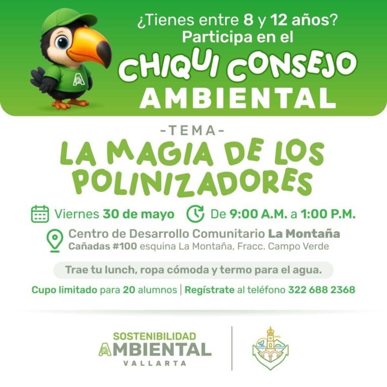 Regresa el “Chiqui Consejo Ambiental” para niñas y niños vallartenses