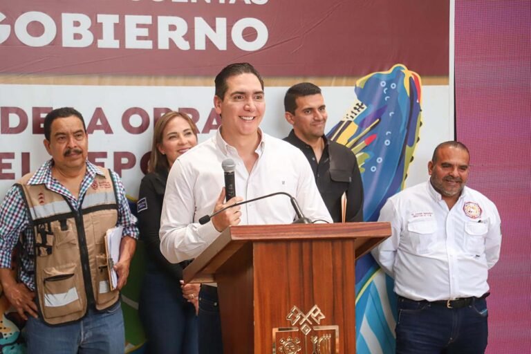 Héctor Santana rinde cuentas: seguridad, obras y justicia ambiental