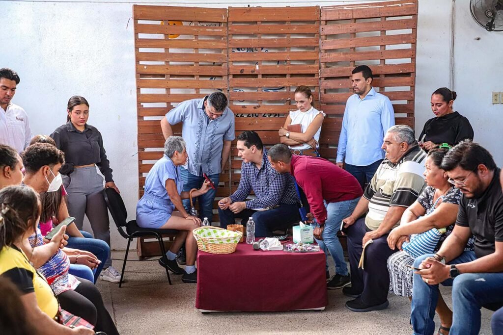 Encabeza Héctor Santana la 34ª Audiencia Ciudadana en Mezcalitos.
