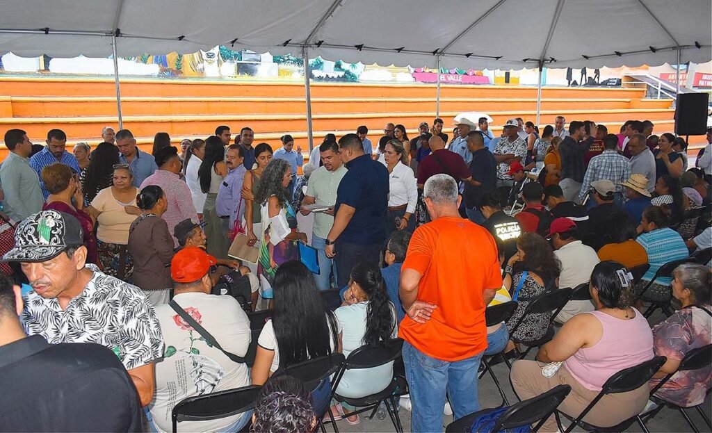 Audiencia ciudadana en San José del Valle fortalece atención.