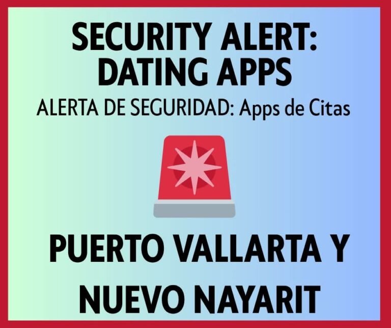 Alertan sobre secuestros a turistas en apps de citas en Vallarta