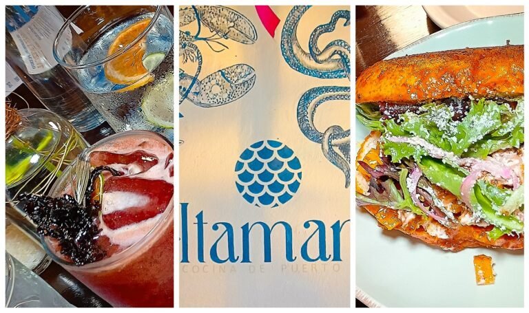 Garnachas que cuentan historias y mezcal que despierta el alma en Itamar Cocina de Puerto