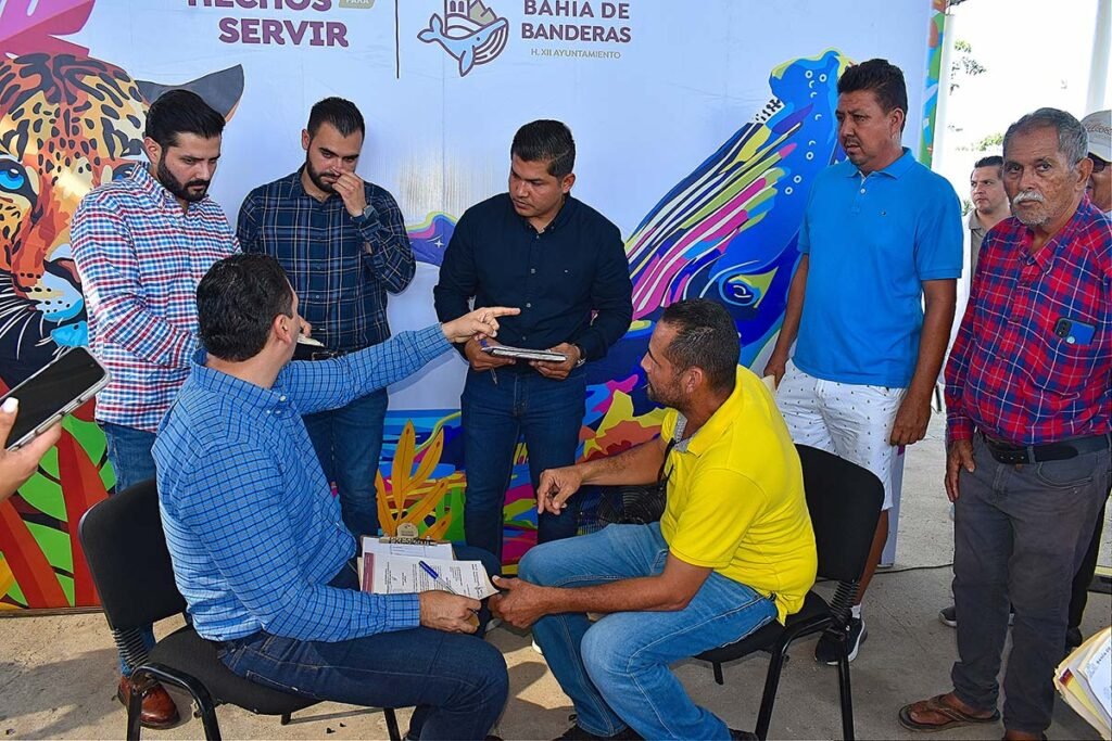 Héctor Santana reafirma compromiso con desarrollo de Punta de Mita Audiencia Ciudadana 40°
