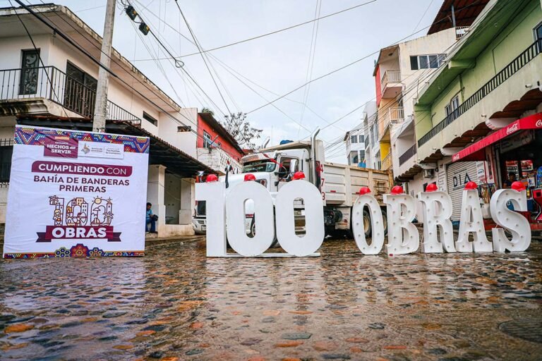 Gobierno de Bahía de Banderas arranca su obra pública número 100