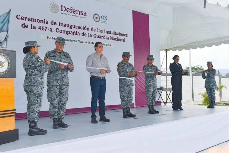 Refuerzan la seguridad en Bahía de Banderas con nuevo cuartel de la Guardia Nacional