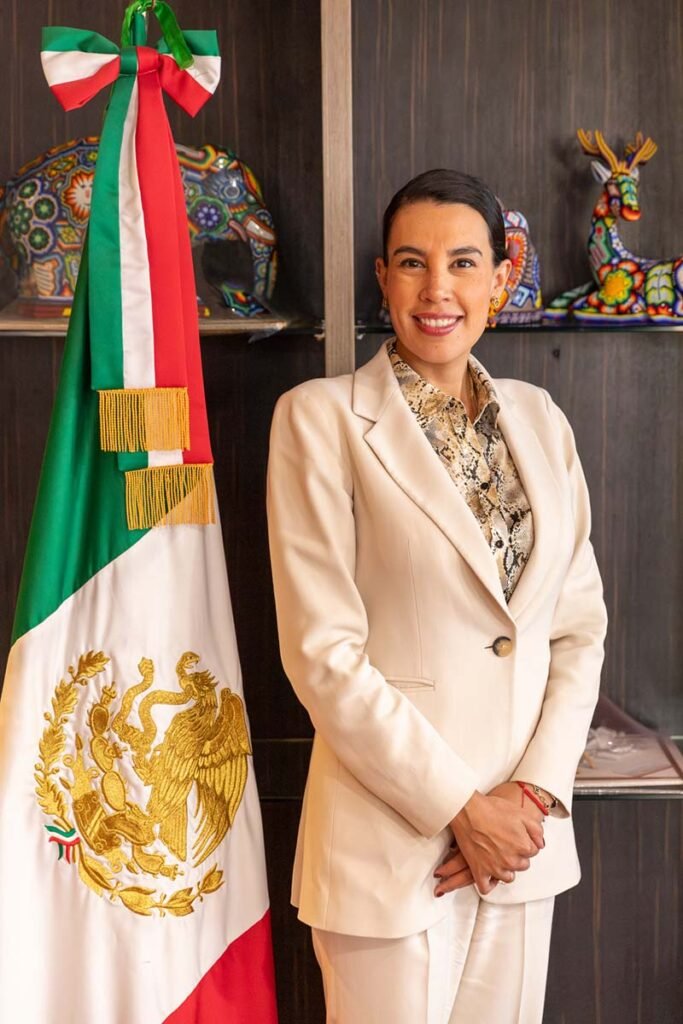 Josefina Rodríguez, títular de la Secretaría de Turismo.