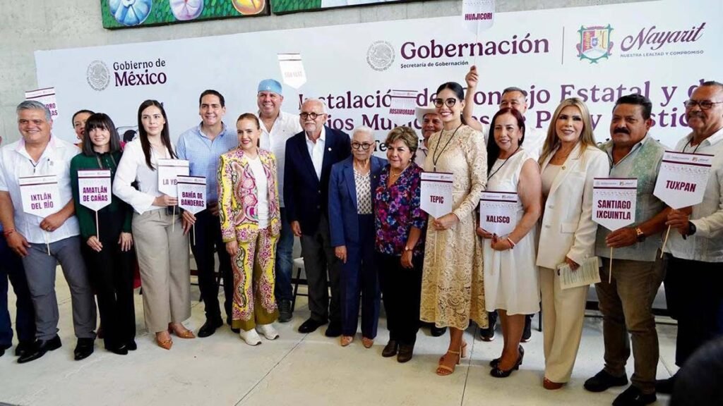 Nayarit instala Consejos de Paz y Justicia Cívica para garantizar seguridad y bienestar 6 Nayarit instala Consejos de Paz y Justicia Cívica para garantizar seguridad y bienestar.
