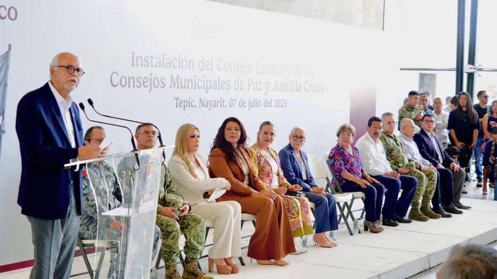 Nayarit instala Consejos de Paz y Justicia Cívica para garantizar seguridad y bienestar 1 Nayarit instala Consejos de Paz y Justicia Cívica para garantizar seguridad y bienestar.