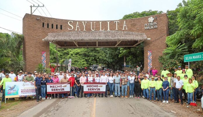 Sayulita fortalece acceso a playas limpias con jornada de limpieza.
