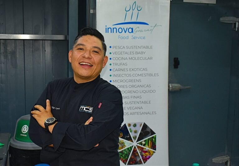Chef Miguel Ángel Cepeda, pionero de la cocina molecular en México