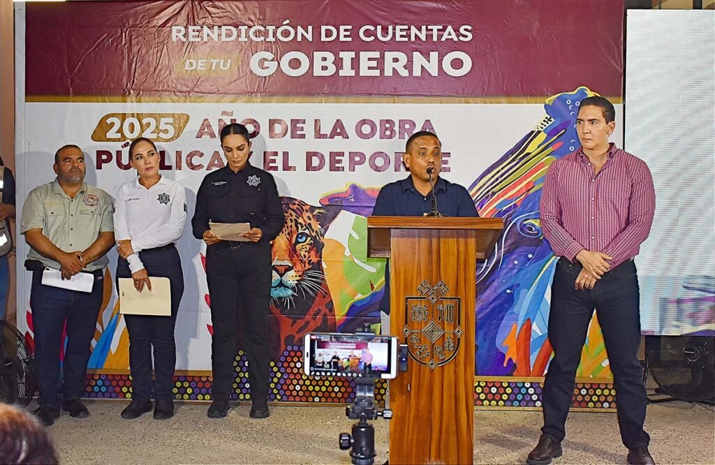 Fortalecen inversión y coordinación en Bahía de Banderas con apoyo militar y transparencia 6 Rendicion de cuentas del Gobierno de Bahía de Banderas.