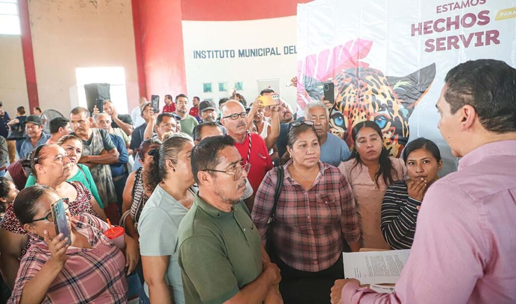 Héctor Santana encabeza Audiencia Ciudadana en San José del Valle.