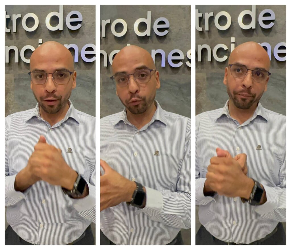 Francisco Vizcaíno: retos, planes y visión hacia el futuro en Coparmex Puerto Vallarta 3 Collage con un hombre con gafas hablando. Francisco Vizcaíno Rendón.
