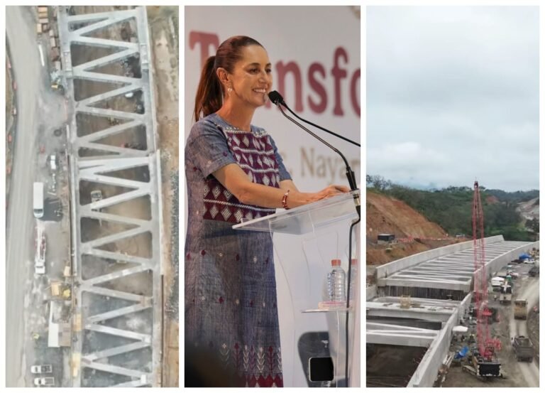 Sheinbaum: Autopista Tepic-Compostela será inaugurada en noviembre