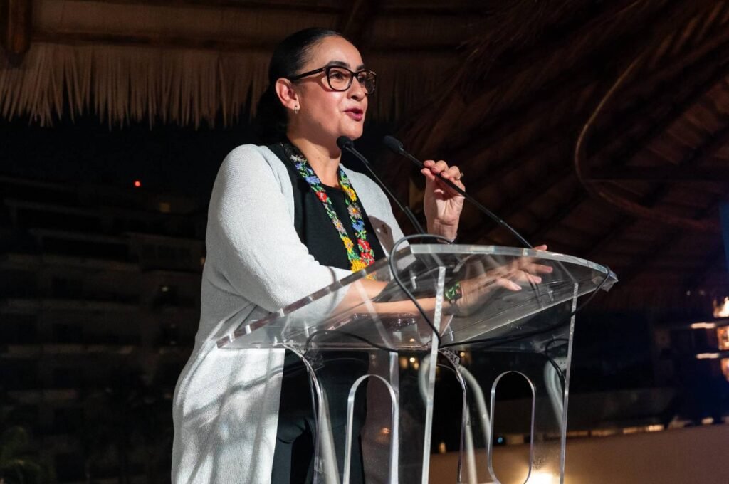 UNICO 20° 105° Hotel Riviera Nayarit abre sus puertas al World Meeting Forum 2025 6 Directora del Fideicomiso de Promocion Turistica Lorena Serafin