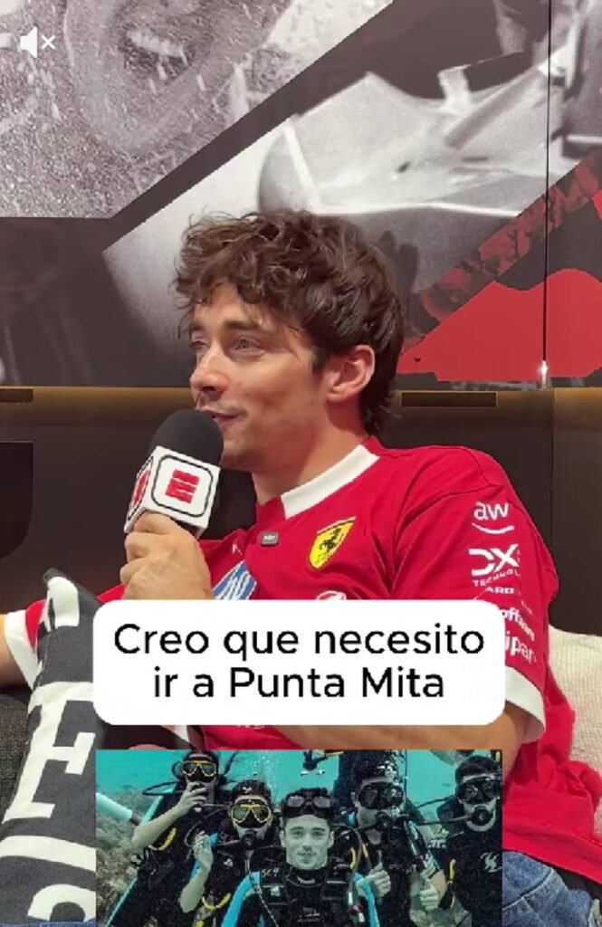Playa El Tamarindo en Costalegre, Jalisco, en el Top 5 para visitar de Charles Leclerc 1 Charles Leclerc, piloto de Fórmula 1, de la escudería Ferrari.