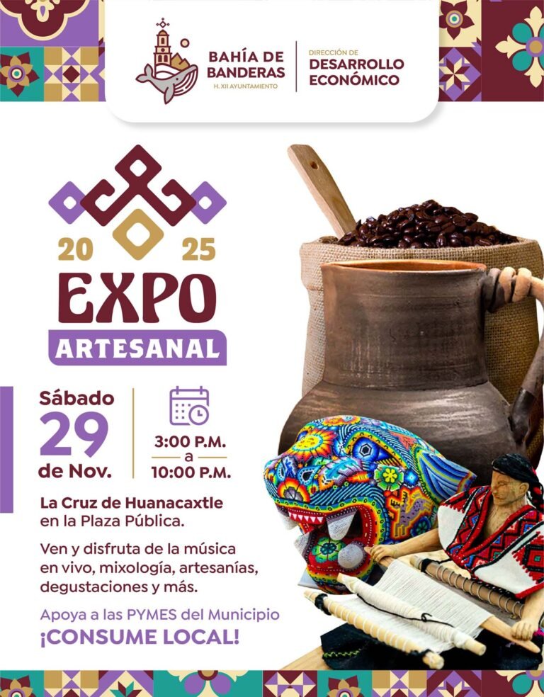 Expo Artesanal 2025 impulsará economía local en Bahía de Banderas