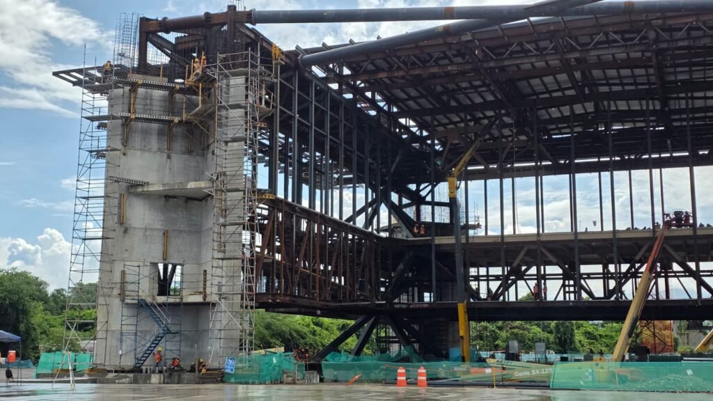 Avances de la nueva Terminal II del Aeropuerto Internacional de Puerto Vallarta.