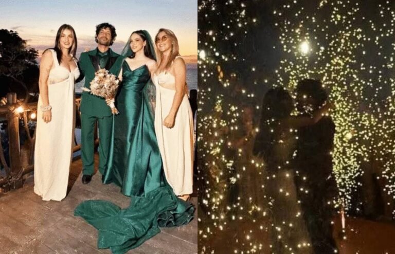 Paty Cantú y Christian Vázquez sellan su amor en una boda luminosa en la Riviera Nayarit