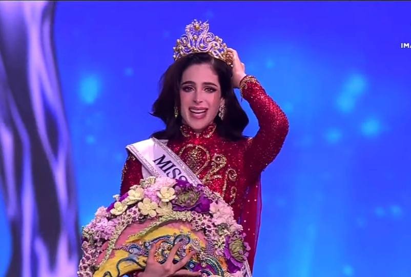 Fátima Bosch es Miss Universe 2025; la cuarta corona para México 1 Reina de belleza con su corona: Fátima Bosch, Miss Universe 2025.