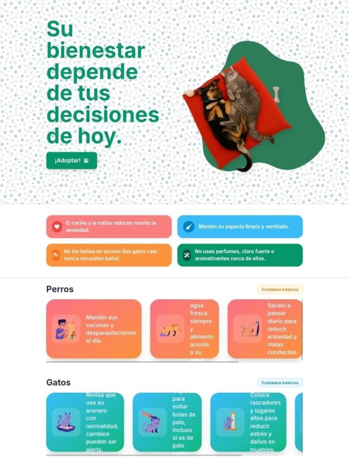 Plataforma digital fortalece el bienestar animal.