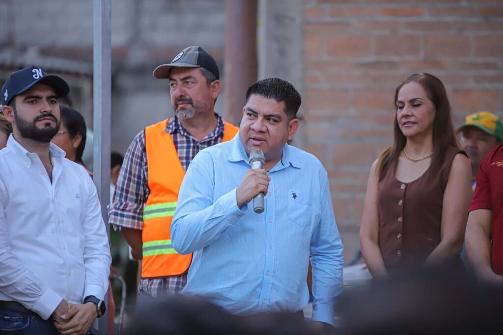 Rehabilitación de calle Benito Juárez.