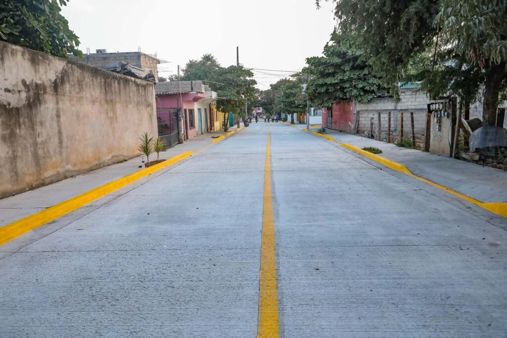 Renovación de la calle Girasol.