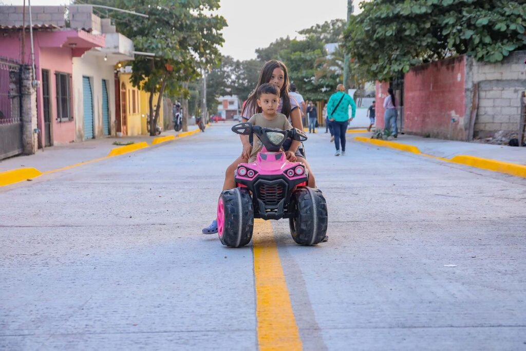 Renovación de la calle Girasol.