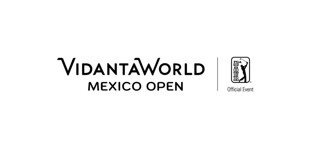 VidantaWorld Mexico Open regresará a Vidanta Vallarta-Nuevo Nayarit en el otoño 3 Logotipo VidantaWorld Mexico Open PGA Negro