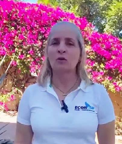 Bióloga Astrid Frisch, de ECOBAC A.C.