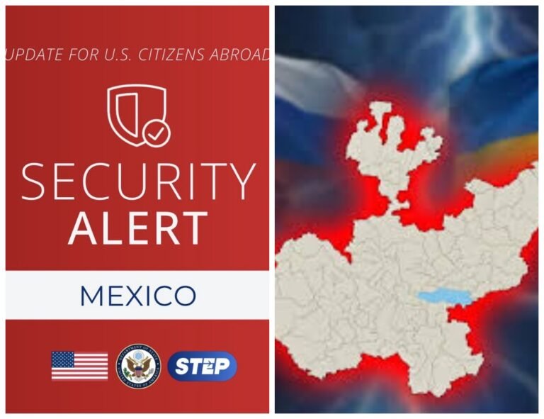 Embajadas emiten alertas de seguridad tras muerte de “El Mencho” y ola de violencia en México