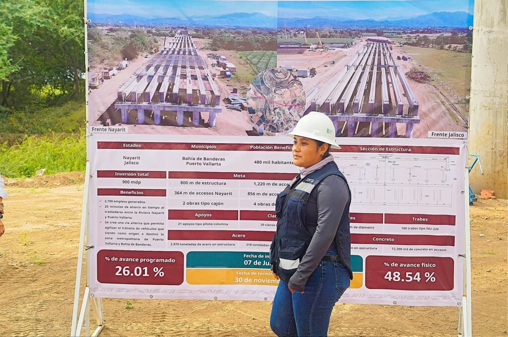 Puente Amado Nervo visita SICT0102