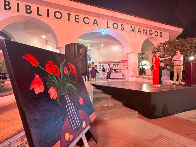 Arte que transforma: exitosa subasta en Biblioteca Los Mangos supera expectativas