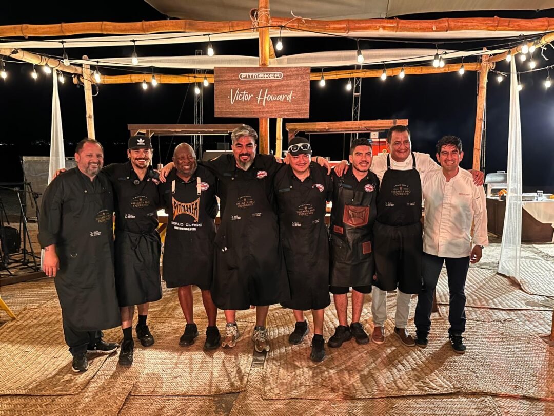 Chefs participantes en el Vallarta BBQ Experience.
