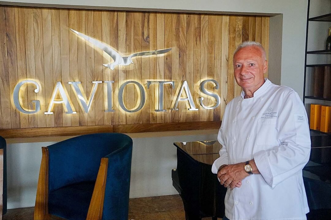 Chef Régis Lacombe en el Festival Culinario Viva la France! en Gaviotas.