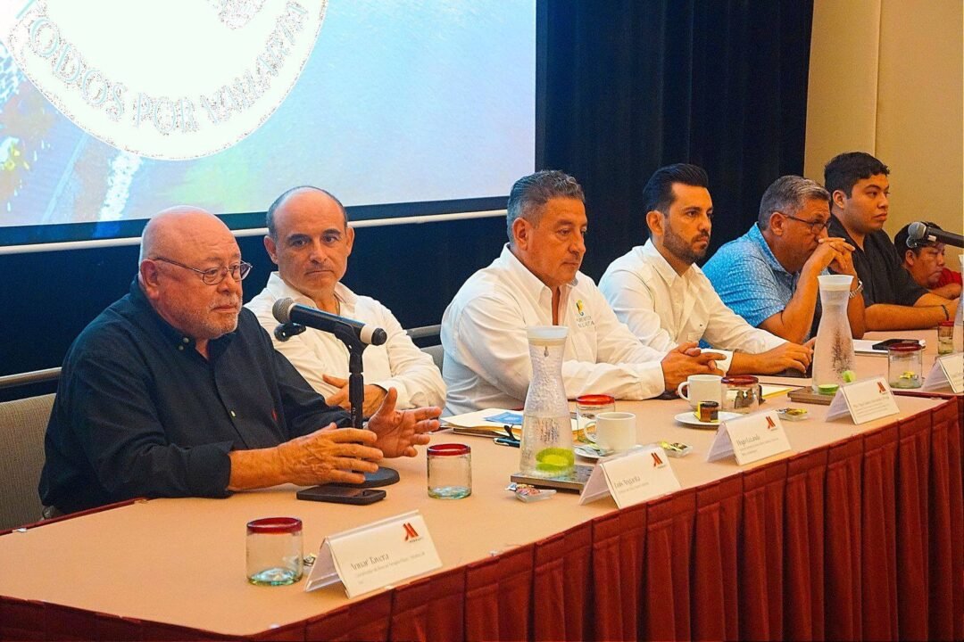 Rueda de prensa para presentar el evento de golf con causa.