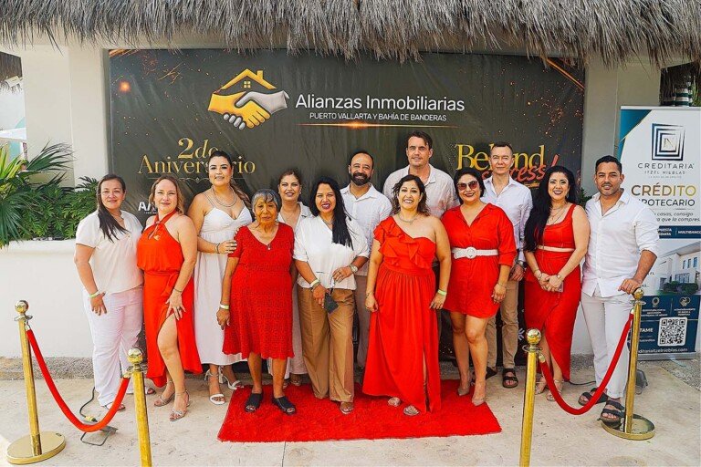 Alianzas Inmobiliarias celebra 2° aniversario en Bahía de Banderas