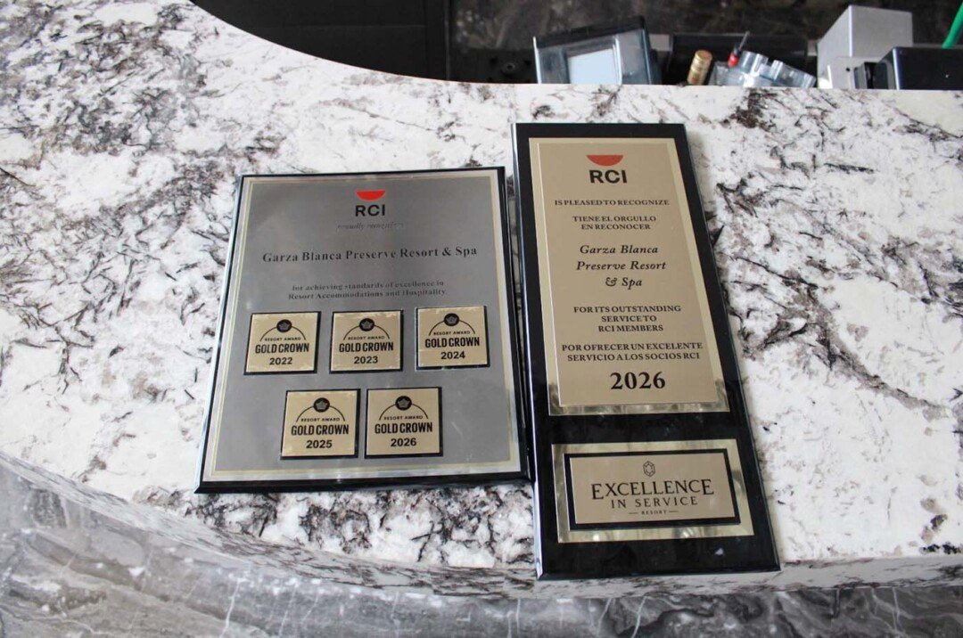 Garza Blanca Preserve Resort Spa recibe reconocimientos de RCI 18
