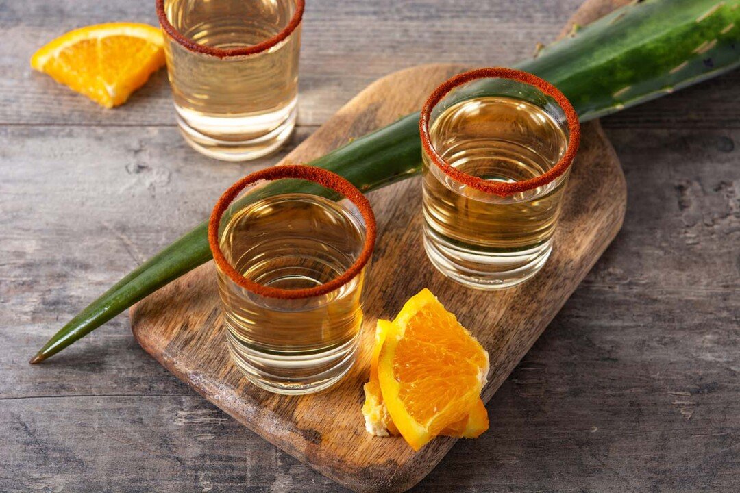 Mezcal de Pechuga: el espirituoso ritual que México destila con alma 3 mezcal mexican drink with orange slices worm salt