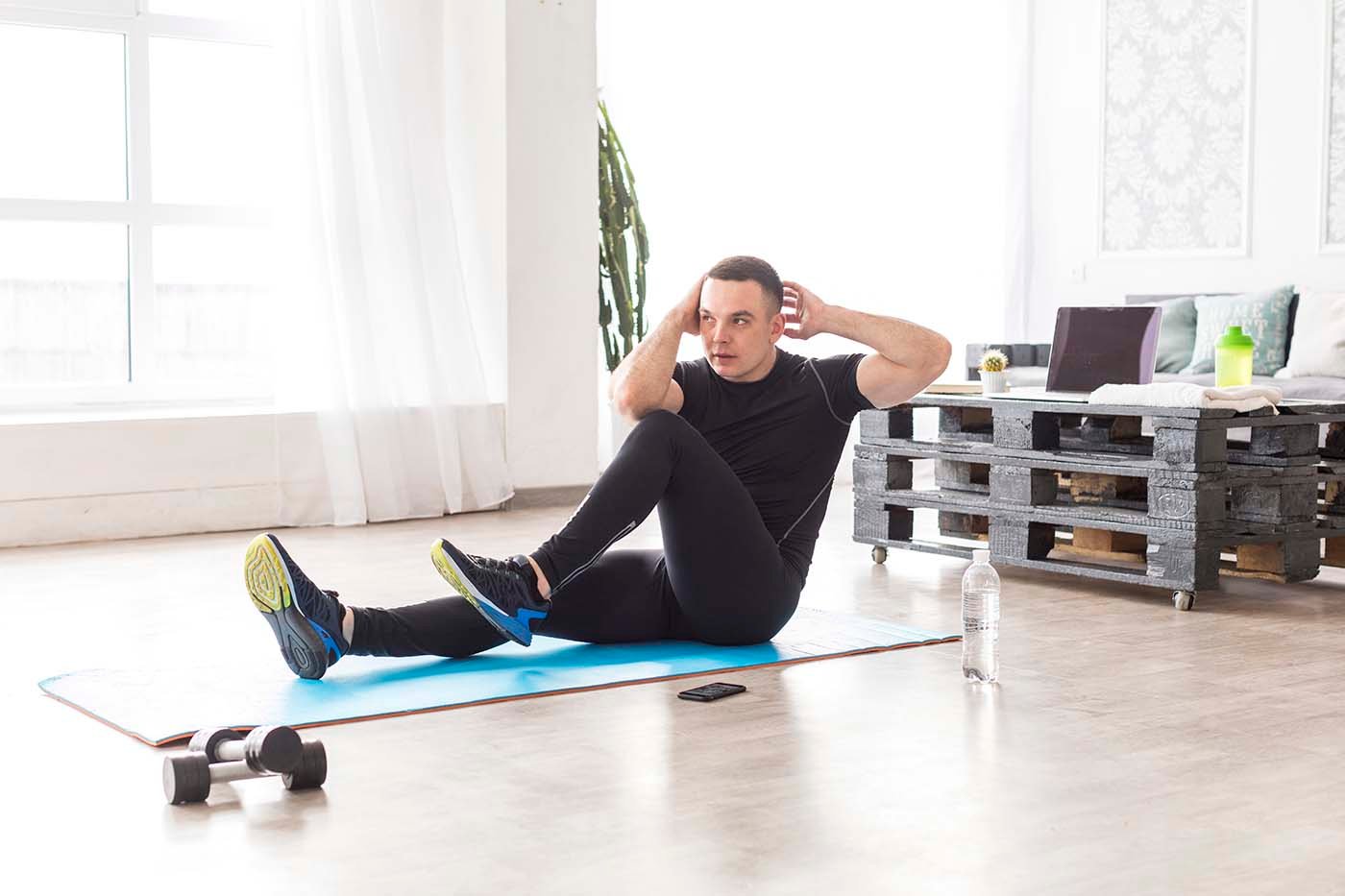 Ejercicio en la vida diaria: cómo mantenerte activo sin ir al gimnasio 4 Ejercicios basicos