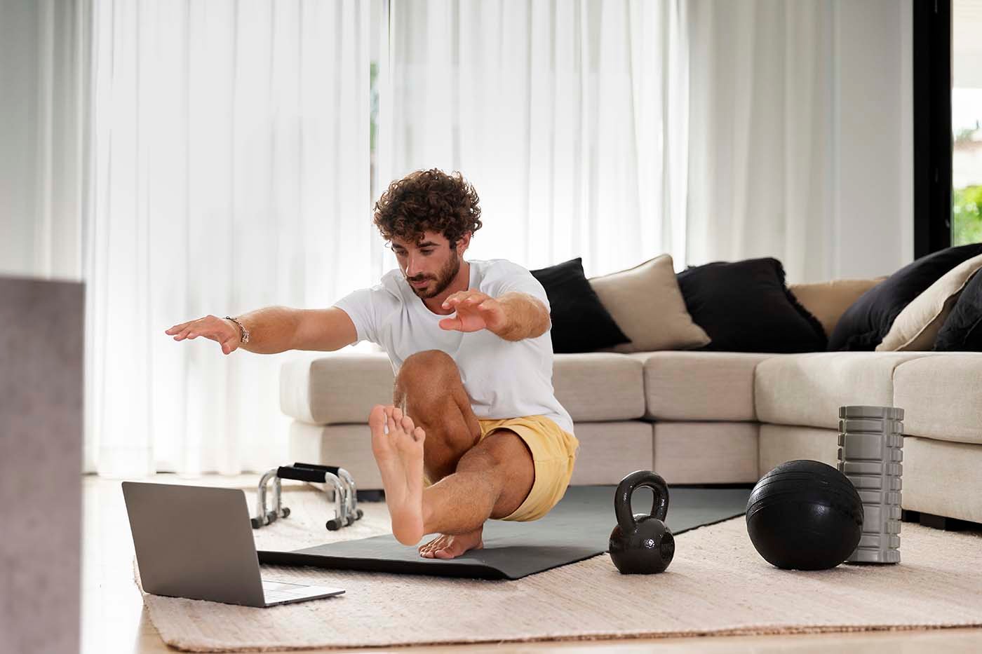 Ejercicio en la vida diaria: cómo mantenerte activo sin ir al gimnasio 3 Gimnasio en casa