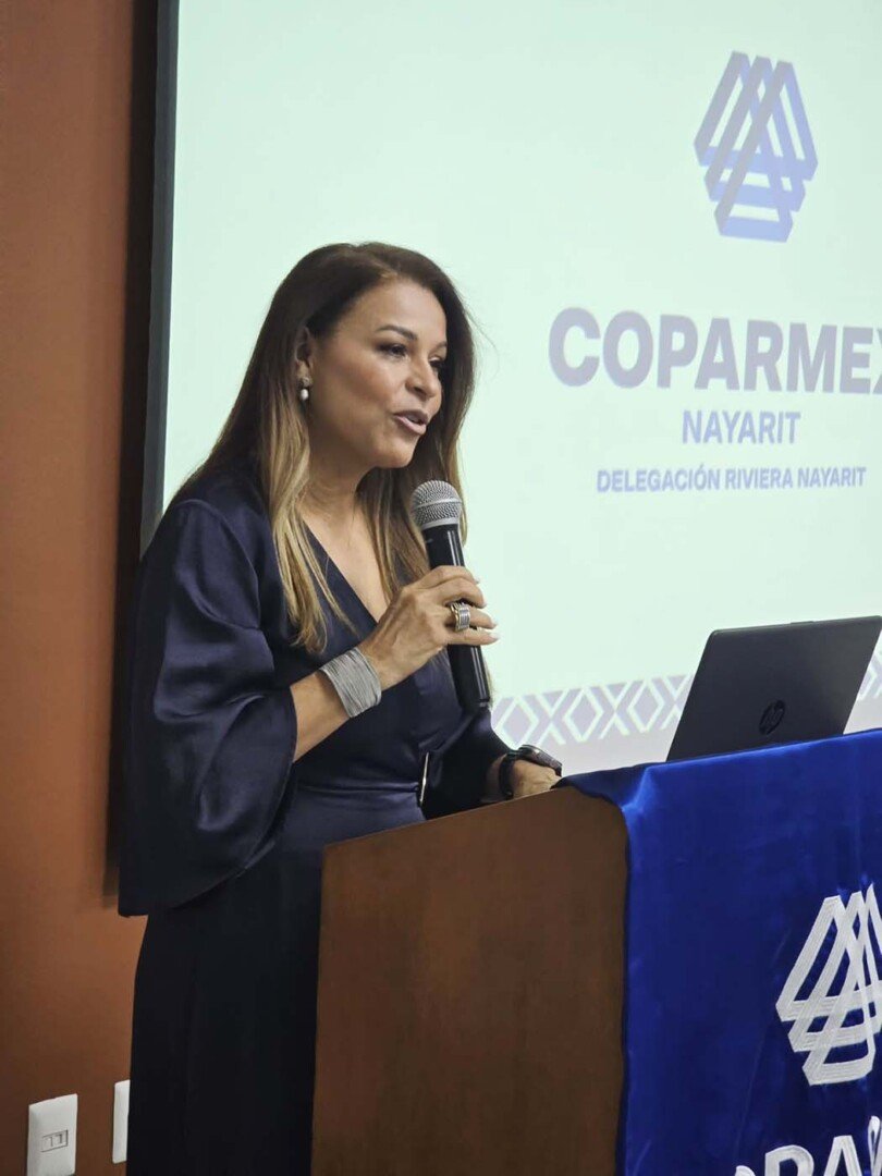 Las empresas que trascienden son las que saben evolucionar: COPARMEX Delegación Riviera Nayarit 1 Martha Gerrero Presidenta de COPARMEX Delegacion Riviera Nayarit