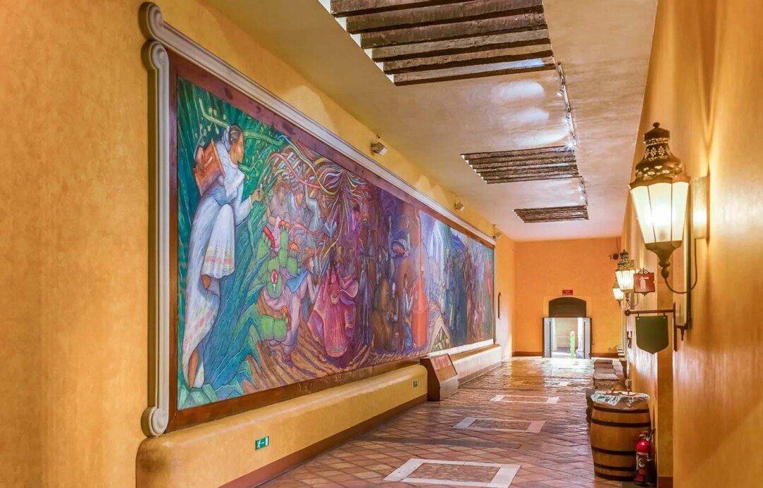 Obra de Carlos Terres en Tequila Cuervo
