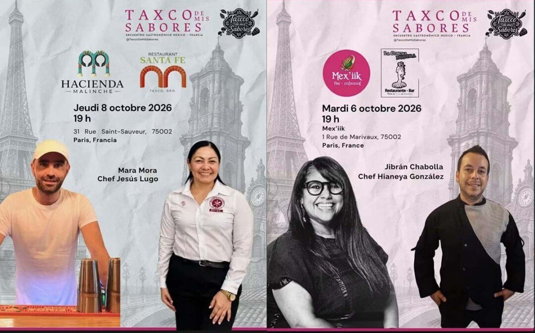 Taxco de Mis Sabores se presenta en París 3 cartel 05