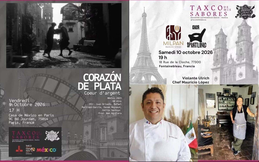 Taxco de Mis Sabores se presenta en París 5 cartel 07