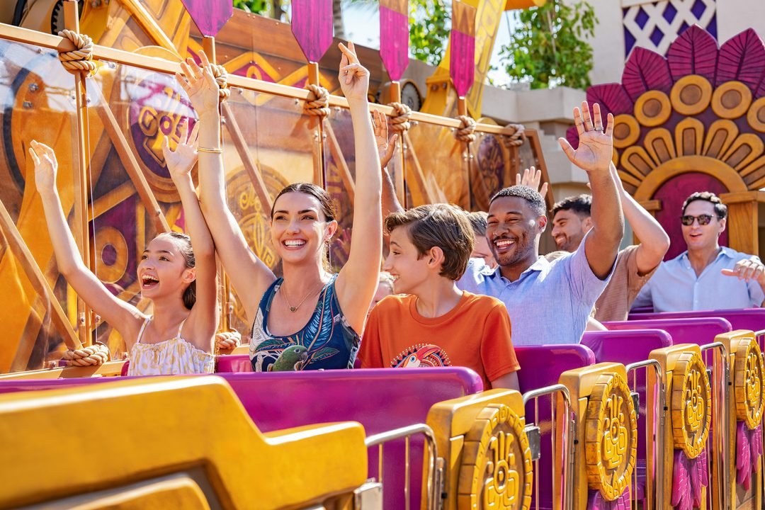 Entre las atracciones de BON destaca The Rise of Soluma, en Discovery Jungle.