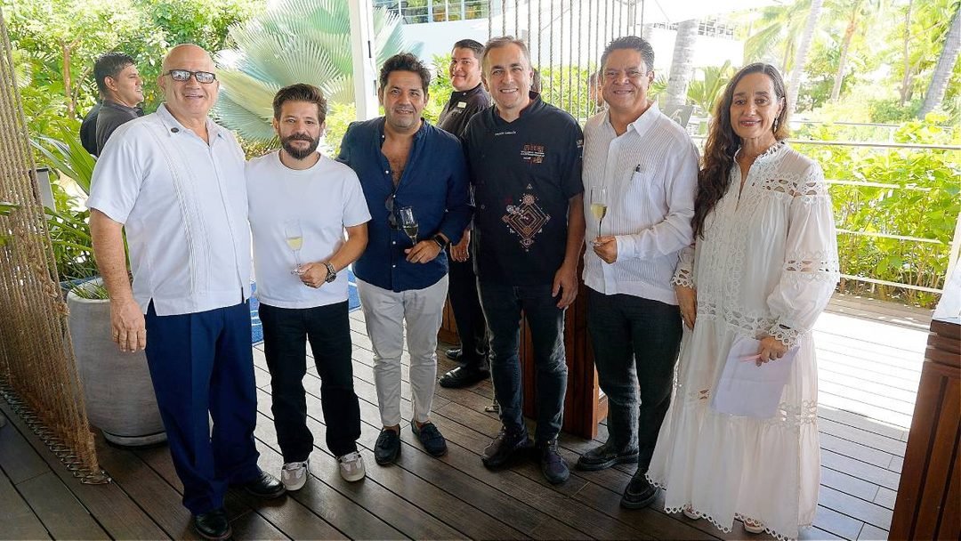 Punta Sal reúne los sabores de México y el mundo en Vallarta Nayarit Gastronómica 2026 1 Anfitriones en la comida VIP del restaurante Punta Sal del hotel Sheraton Buganvilias.